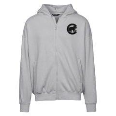 Chicago Cubs Levelwear Uphill Abyssal Full-Zip Hoodie - Gray Hoodies
