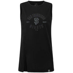 San Francisco Giants Levelwear Women's Influx Abyssal Tank Top - Black Tanks