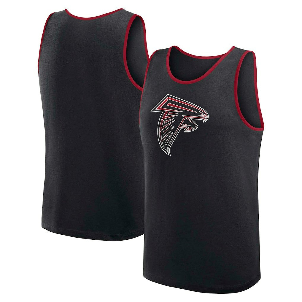 Atlanta Falcons Logo Athletic Unmatched Success Tank Top - Black Tops