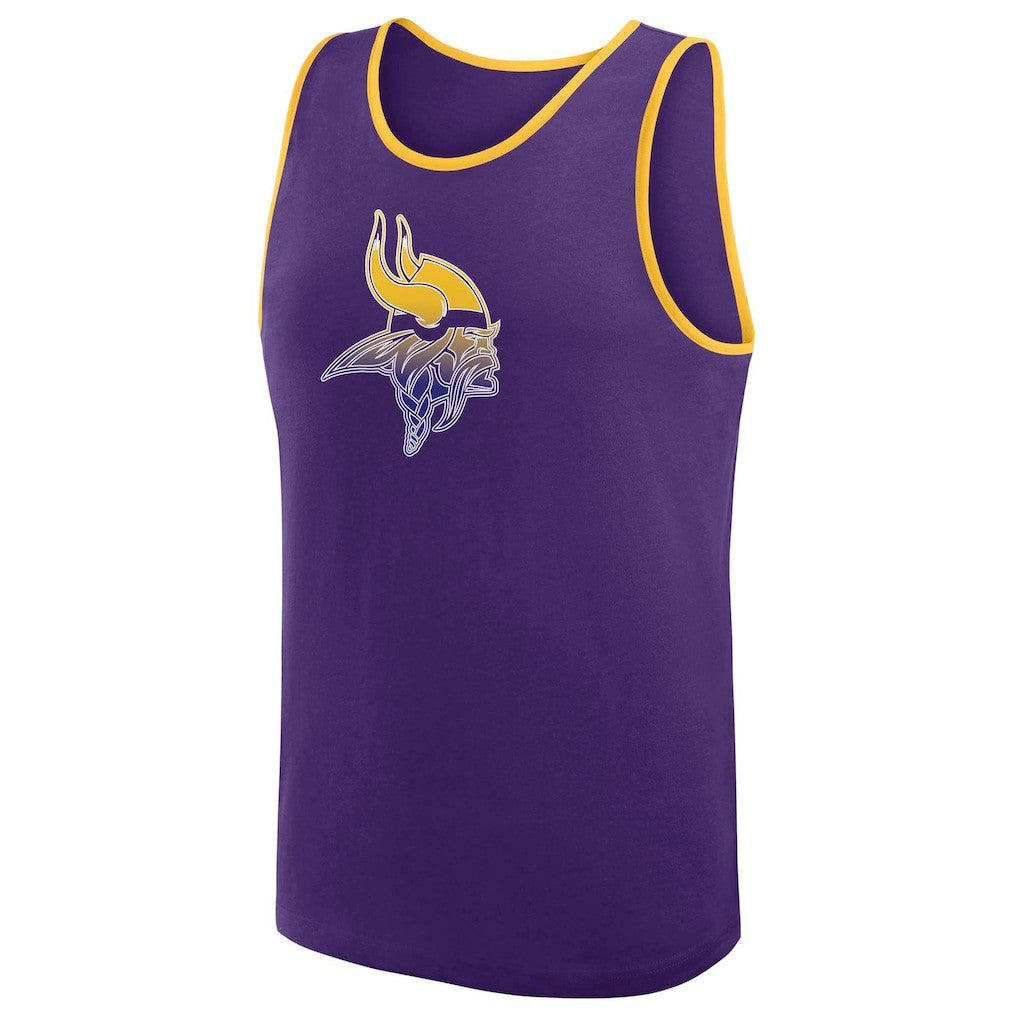 Minnesota Vikings Logo Athletic Unmatched Success Tank Top - Purple Tops