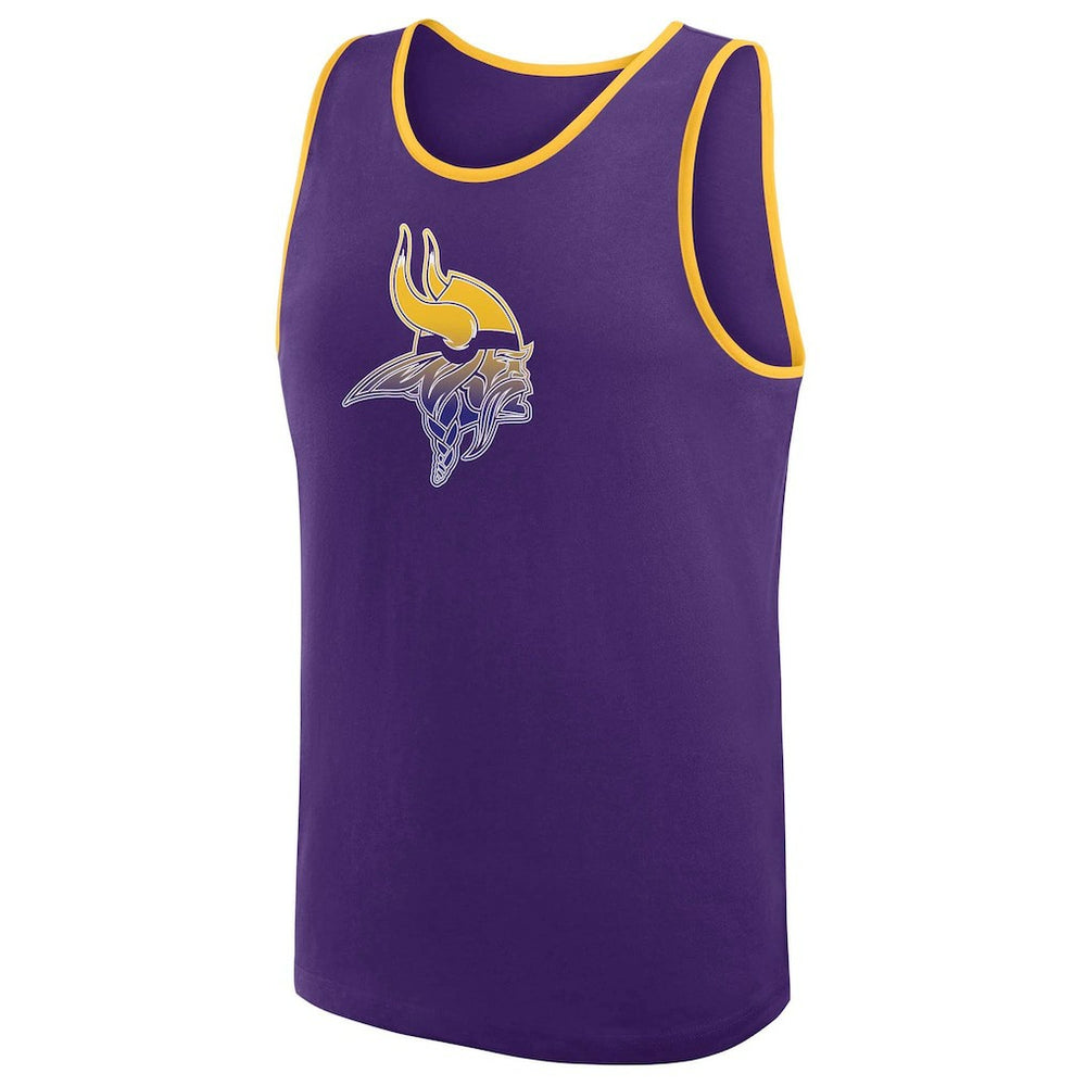 Minnesota Vikings Logo Athletic Unmatched Success Tank Top - Purple Tops