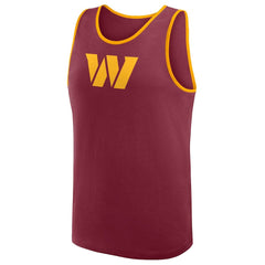 Washington Commanders Logo Athletic Unmatched Success Tank Top - Burgundy Tops