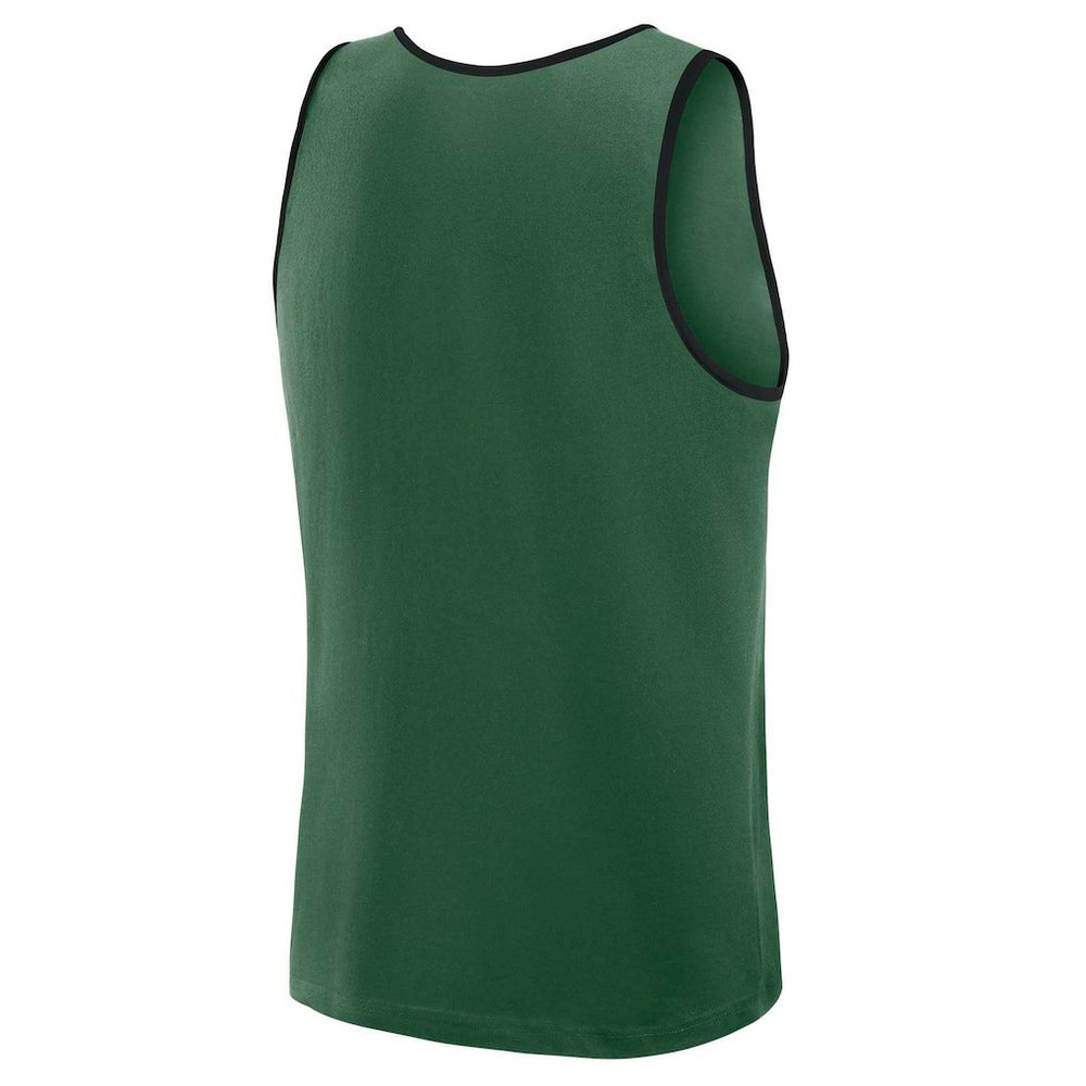 New York Jets Logo Athletic Unmatched Success Tank Top - Green Tops