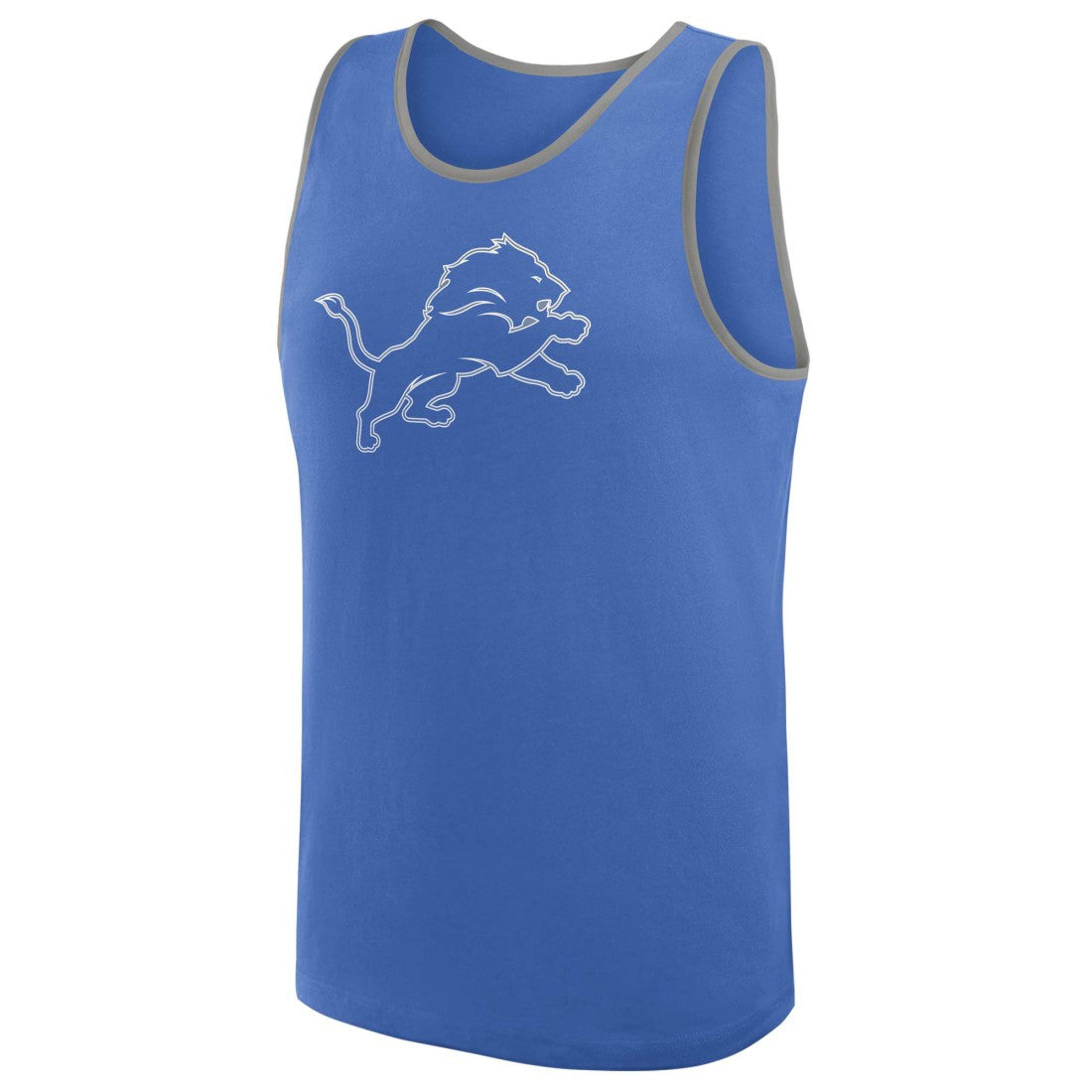 Detroit Lions Logo Athletic Unmatched Success Tank Top - Blue Tops