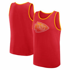 Kansas City Chiefs Logo Athletic Unmatched Success Tank Top - Red Tops