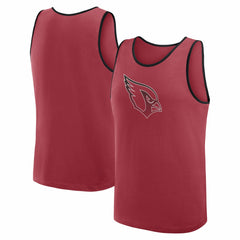 Arizona Cardinals Logo Athletic Unmatched Success Tank Top - Cardinal Tops