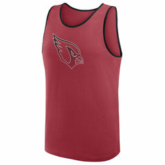 Arizona Cardinals Logo Athletic Unmatched Success Tank Top - Cardinal Tops