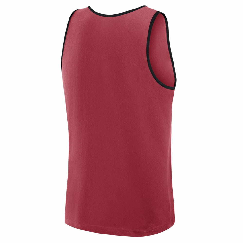 Arizona Cardinals Logo Athletic Unmatched Success Tank Top - Cardinal Tops