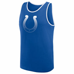 Indianapolis Colts Logo Athletic Unmatched Success Tank Top - Royal Tops