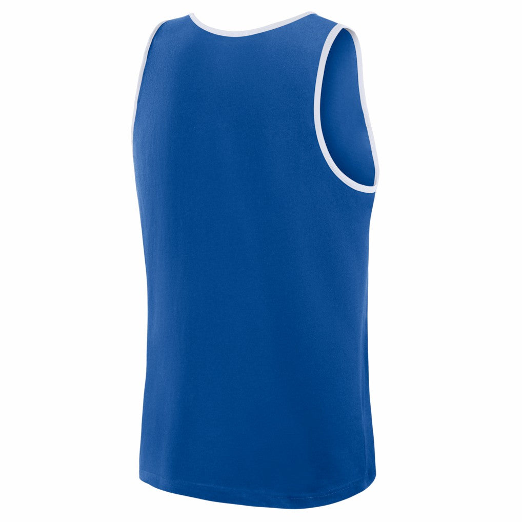 New York Giants Logo Athletic Unmatched Success Tank Top - Royal Tops