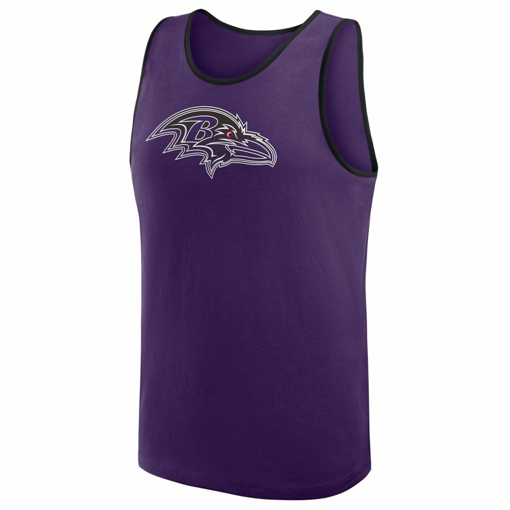 Baltimore Ravens Logo Athletic Unmatched Success Tank Top - Purple Tops