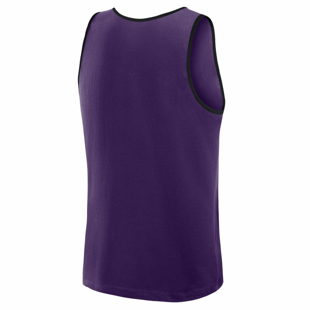 Baltimore Ravens Logo Athletic Unmatched Success Tank Top - Purple Tops