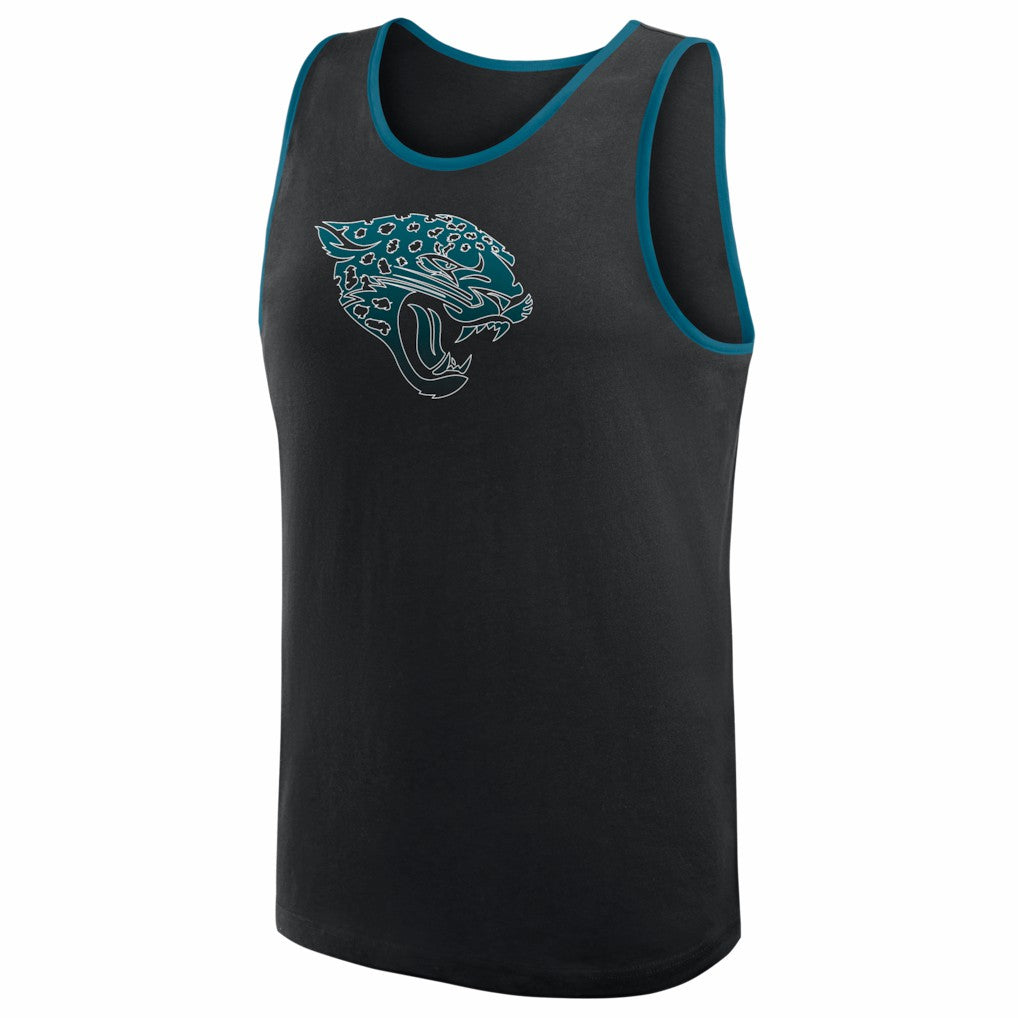 Jacksonville Jaguars Logo Athletic Unmatched Success Tank Top - Black Tops