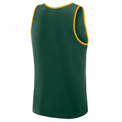 Green Bay Packers Logo Athletic Unmatched Success Tank Top - Green Tops