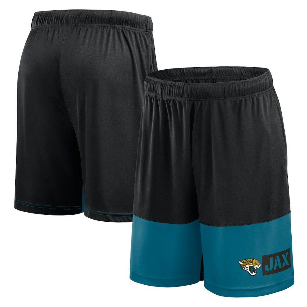 Jacksonville Jaguars Logo Athletic Best of the Best Shorts - Black Shorts