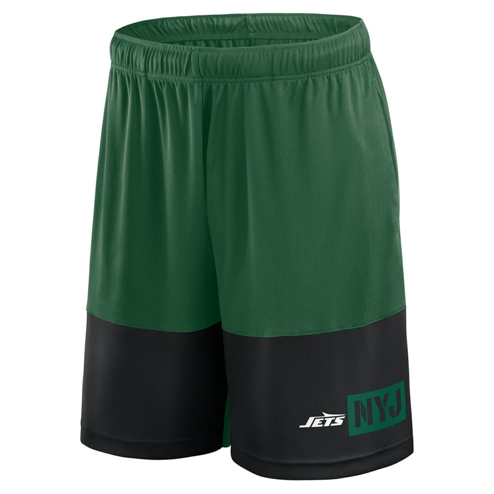 New York Jets Logo Athletic Best of the Best Shorts - Green Shorts