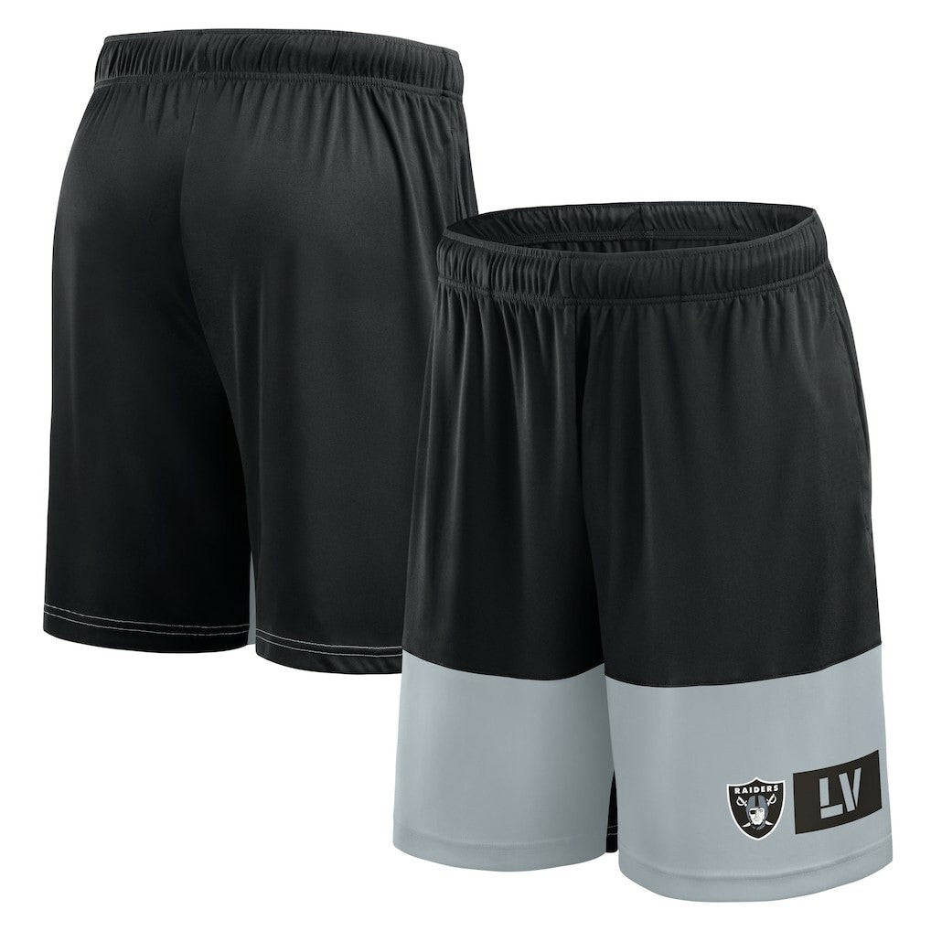 Las Vegas Raiders Logo Athletic Best of the Best Shorts - Black Shorts