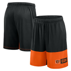 Cincinnati Bengals Logo Athletic Best of the Best Shorts - Black Shorts