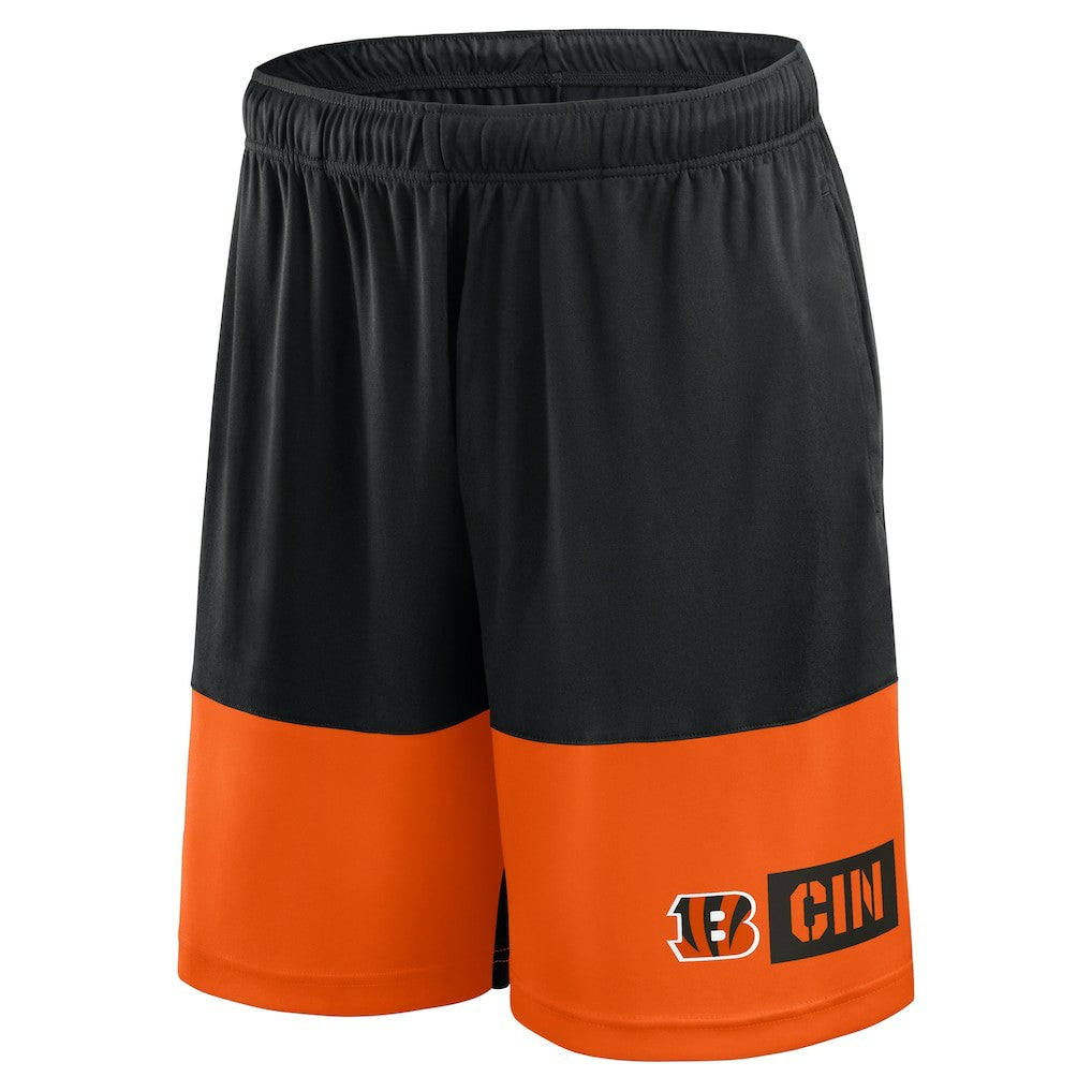 Cincinnati Bengals Logo Athletic Best of the Best Shorts - Black Shorts