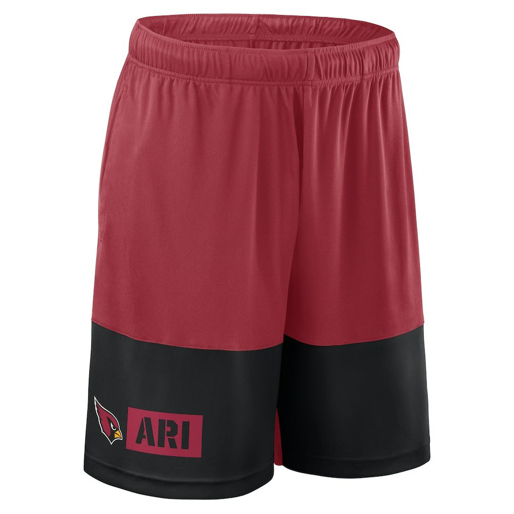 Arizona Cardinals Logo Athletic Best of the Best Shorts - Cardinal Shorts