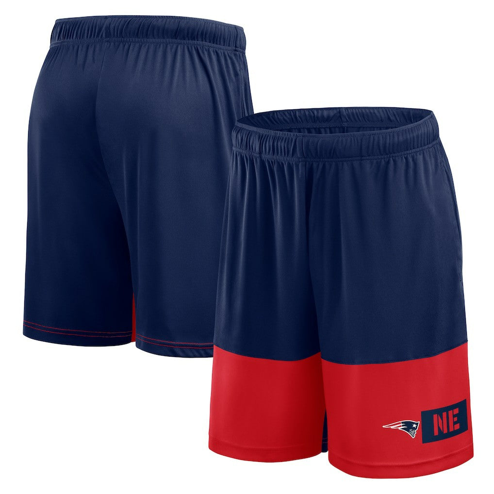 New England Patriots Logo Athletic Best of the Best Shorts - Navy Shorts