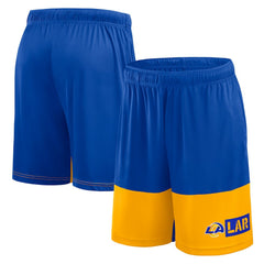 Los Angeles Rams Logo Athletic Best of the Best Shorts - Royal Shorts