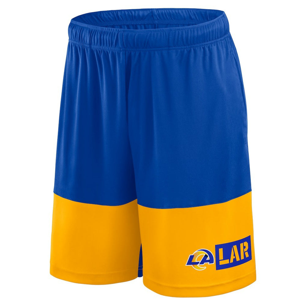 Los Angeles Rams Logo Athletic Best of the Best Shorts - Royal Shorts