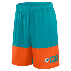 Miami Dolphins Logo Athletic Best of the Best Shorts - Aqua Shorts
