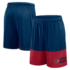 Houston Texans Logo Athletic Best of the Best Shorts - Navy Shorts
