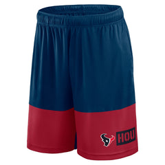 Houston Texans Logo Athletic Best of the Best Shorts - Navy Shorts