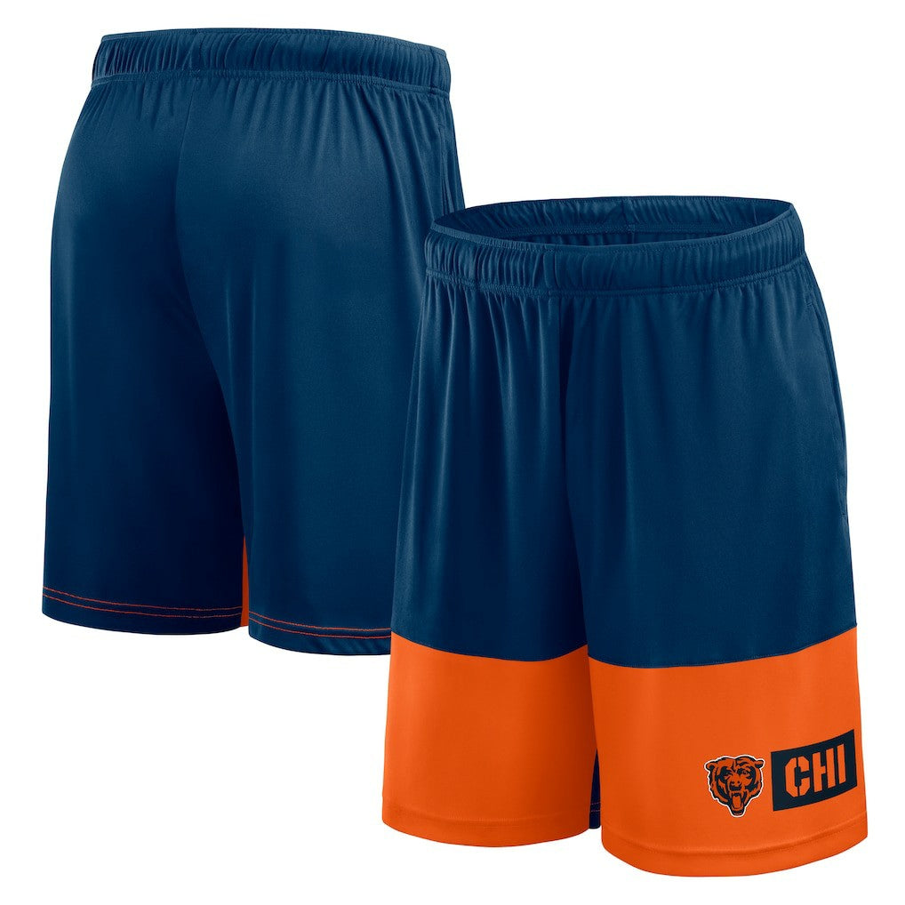 Chicago Bears Logo Athletic Best of the Best Shorts - Navy Shorts