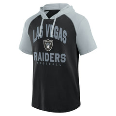 Las Vegas Raiders Logo Athletic Prime Hoodie T-Shirt - Black Hoodies