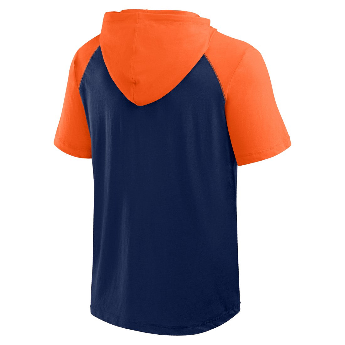 Denver Broncos Logo Athletic Prime Hoodie T-Shirt - Navy Hoodies
