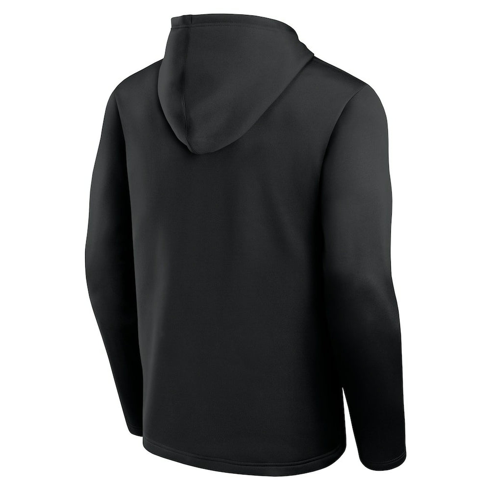 Jacksonville Jaguars Logo Athletic Head Start Pullover Hoodie - Black Hoodies