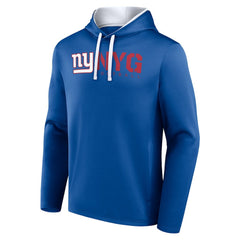 New York Giants Logo Athletic Head Start Pullover Hoodie - Royal Hoodies