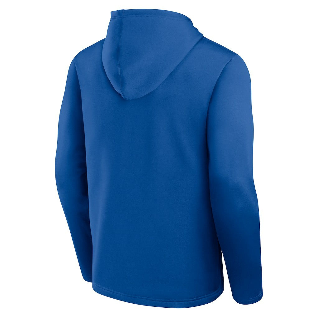 New York Giants Logo Athletic Head Start Pullover Hoodie - Royal Hoodies
