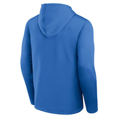 Los Angeles Chargers Logo Athletic Head Start Pullover Hoodie - Powder Blue Hoodies