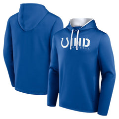 Indianapolis Colts Logo Athletic Head Start Pullover Hoodie - Royal Hoodies