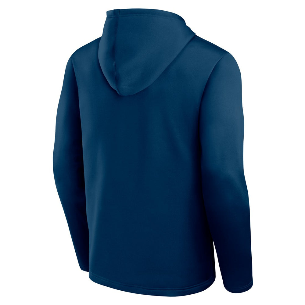 Houston Texans Logo Athletic Head Start Pullover Hoodie - Navy Hoodies