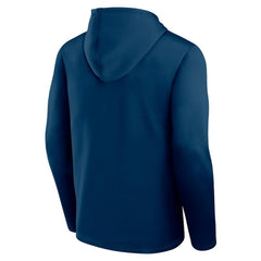 Chicago Bears Logo Athletic Head Start Pullover Hoodie - Navy Hoodies