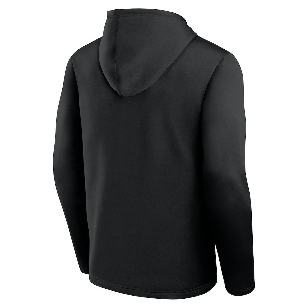 Las Vegas Raiders Logo Athletic Head Start Pullover Hoodie - Black Hoodies
