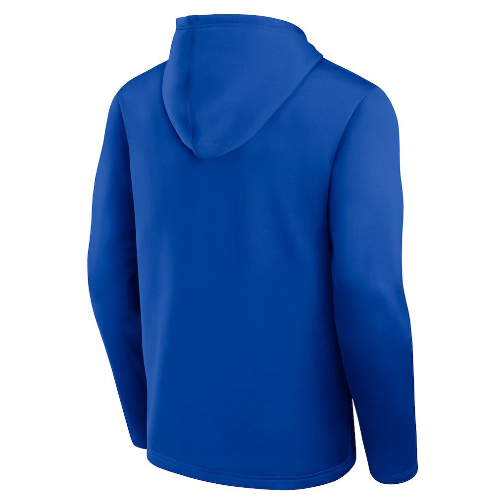 Los Angeles Rams Logo Athletic Head Start Pullover Hoodie - Royal Hoodies