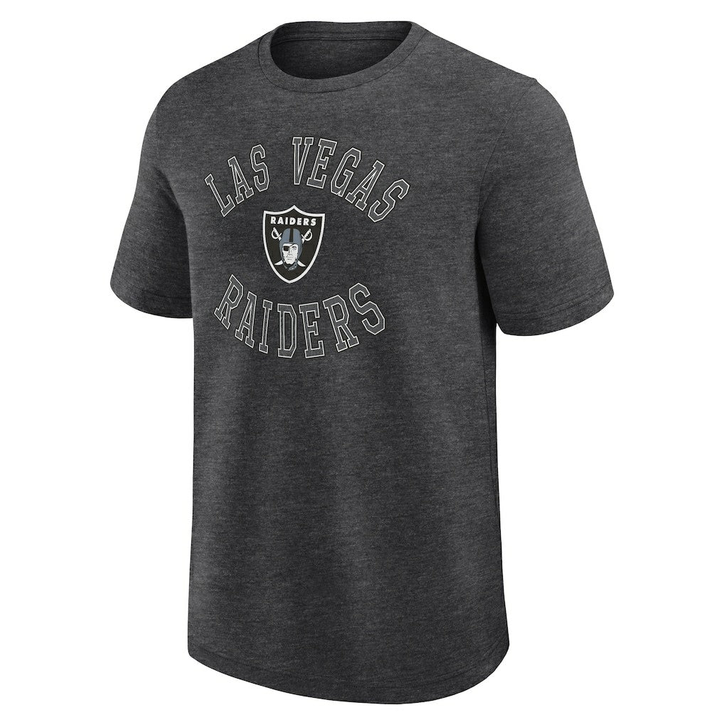 Las Vegas Raiders Logo Athletic Success T-Shirt - Heather Charcoal T-shirts
