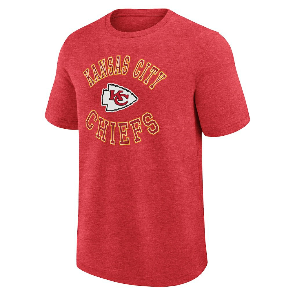 Kansas City Chiefs Logo Athletic Success T-Shirt - Heather Red T-shirts