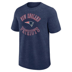 New England Patriots Logo Athletic Success T-Shirt - Heather Navy T-shirts