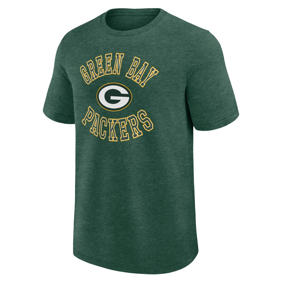 Green Bay Packers Logo Athletic Success T-Shirt - Heather Green T-shirts