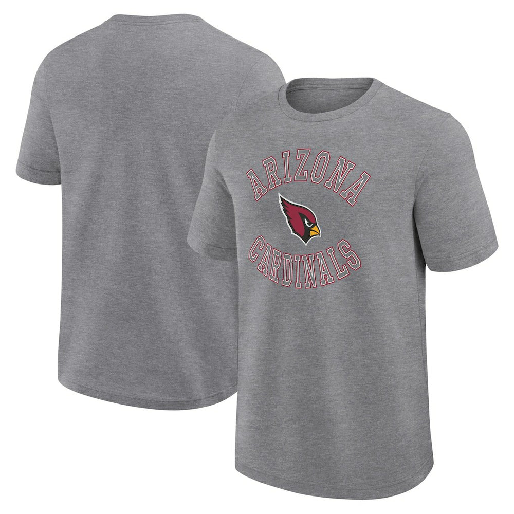 Arizona Cardinals Logo Athletic Success T-Shirt - Heather Gray T-shirts