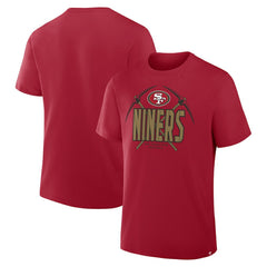San Francisco 49ers Hometown True Favorite T-Shirt - Scarlet T-shirts