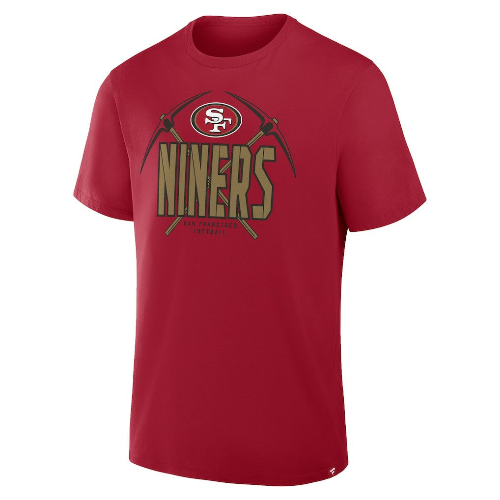 San Francisco 49ers Hometown True Favorite T-Shirt - Scarlet T-shirts