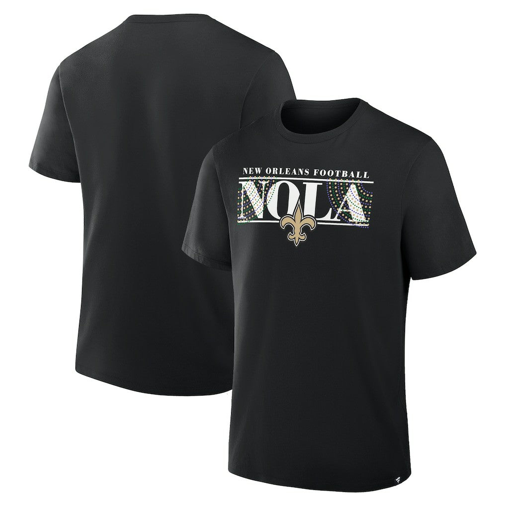 New Orleans Saints Hometown True Favorite T-Shirt - Black T-shirts